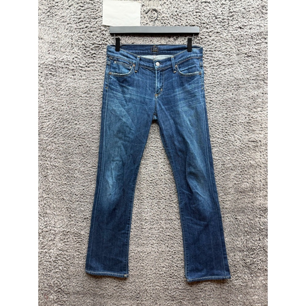 Citizens Of Humanity Low Rise Slim Fit Bootcut Denim Jeans Blue Womens Size 26